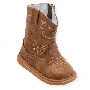 NEW Wee Squeak Toddler Cowboy Boots Shoes size 4